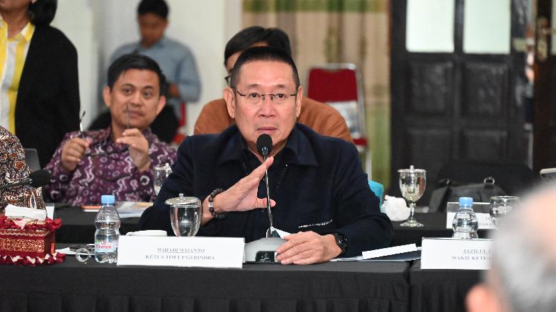 Wakil Ketua Banggar DPR Fraksi Partai Gerindra Wihadi Wijanto