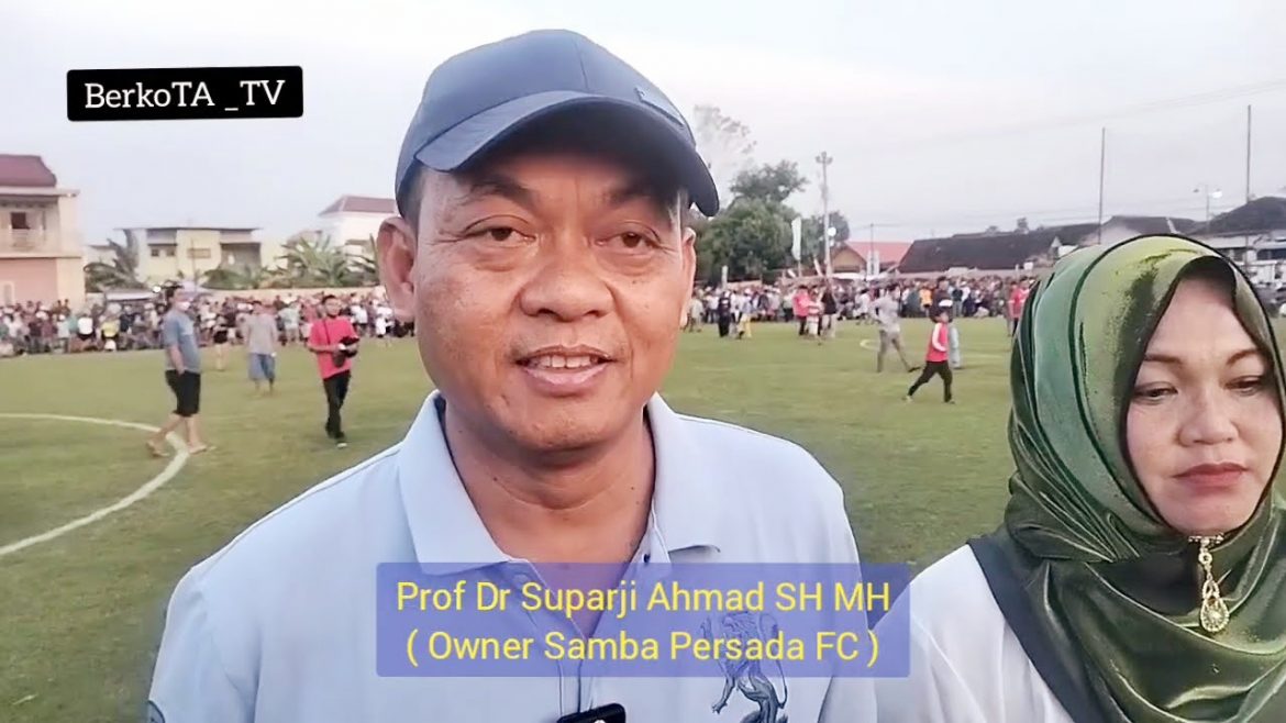 Pendiri/Pembina Samba Persada Club Prof. Suparji Achmad.