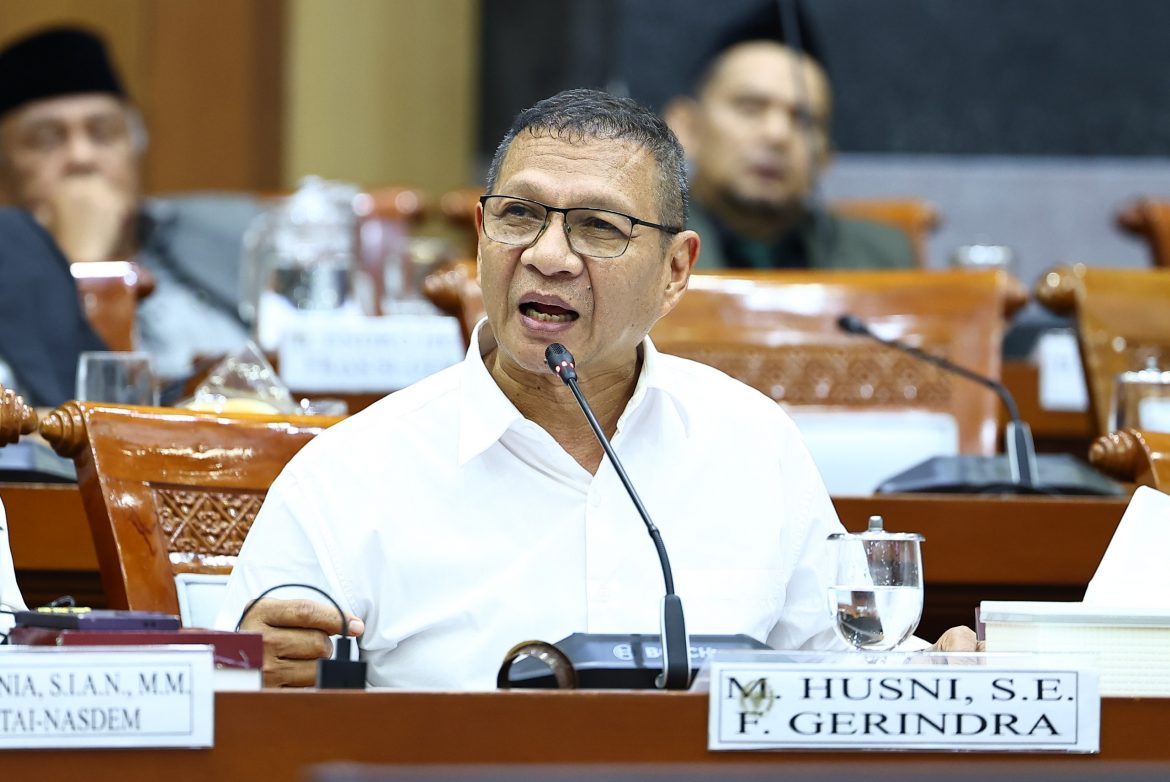 Anggota Komisi VIII DPR Fraksi Partai Gerindra Muhammad Husni.