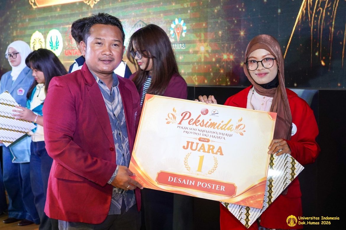 Tradisi Juara FDSK UMB Berlanjut, Nia Ramadhani Raih Juara 1 Poster Peksimida DKI 2026