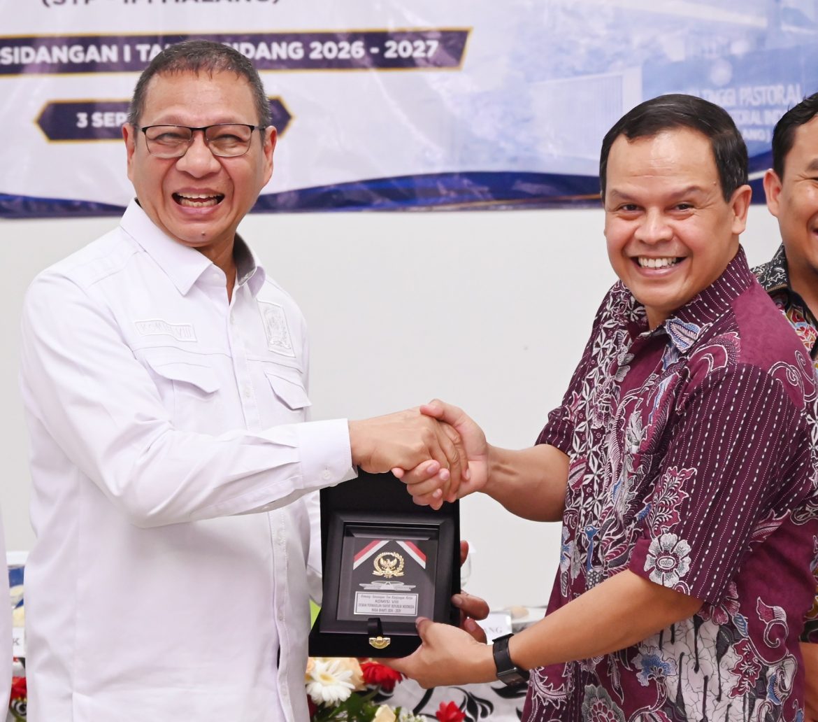 Anggota Komisi VIII DPR Fraksi Gerindra Muhammad Husni saat kunjungan kerja spesifik Komisi VIII DPR RI ke STP-IPI Malang, Jawa Timur, Kamis (3/9/2026).
