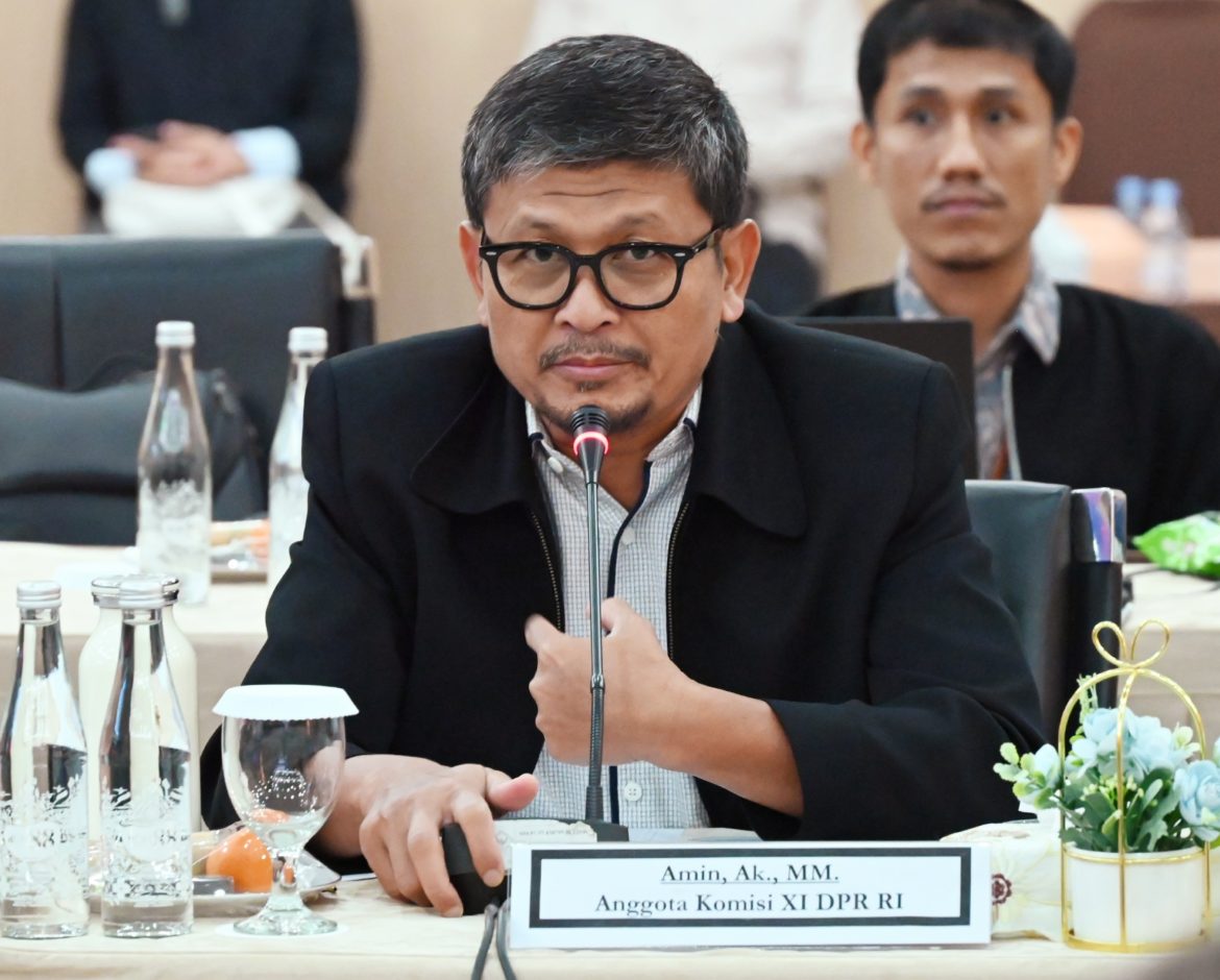 Anggota Komisi XI DPR Fraksi PKS Amin Ak. Foto: dpr.go.id