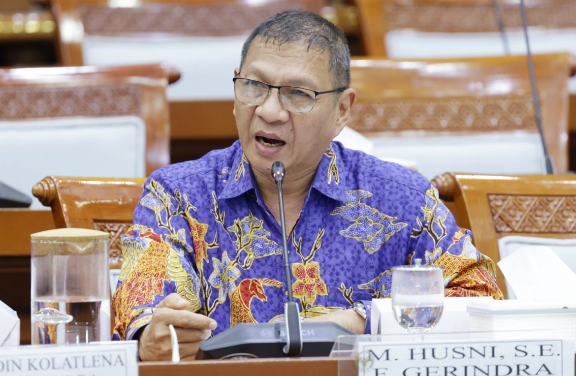 Anggota Komisi VIII DPR Fraksi Partai Gerindra Muhammad Husni.